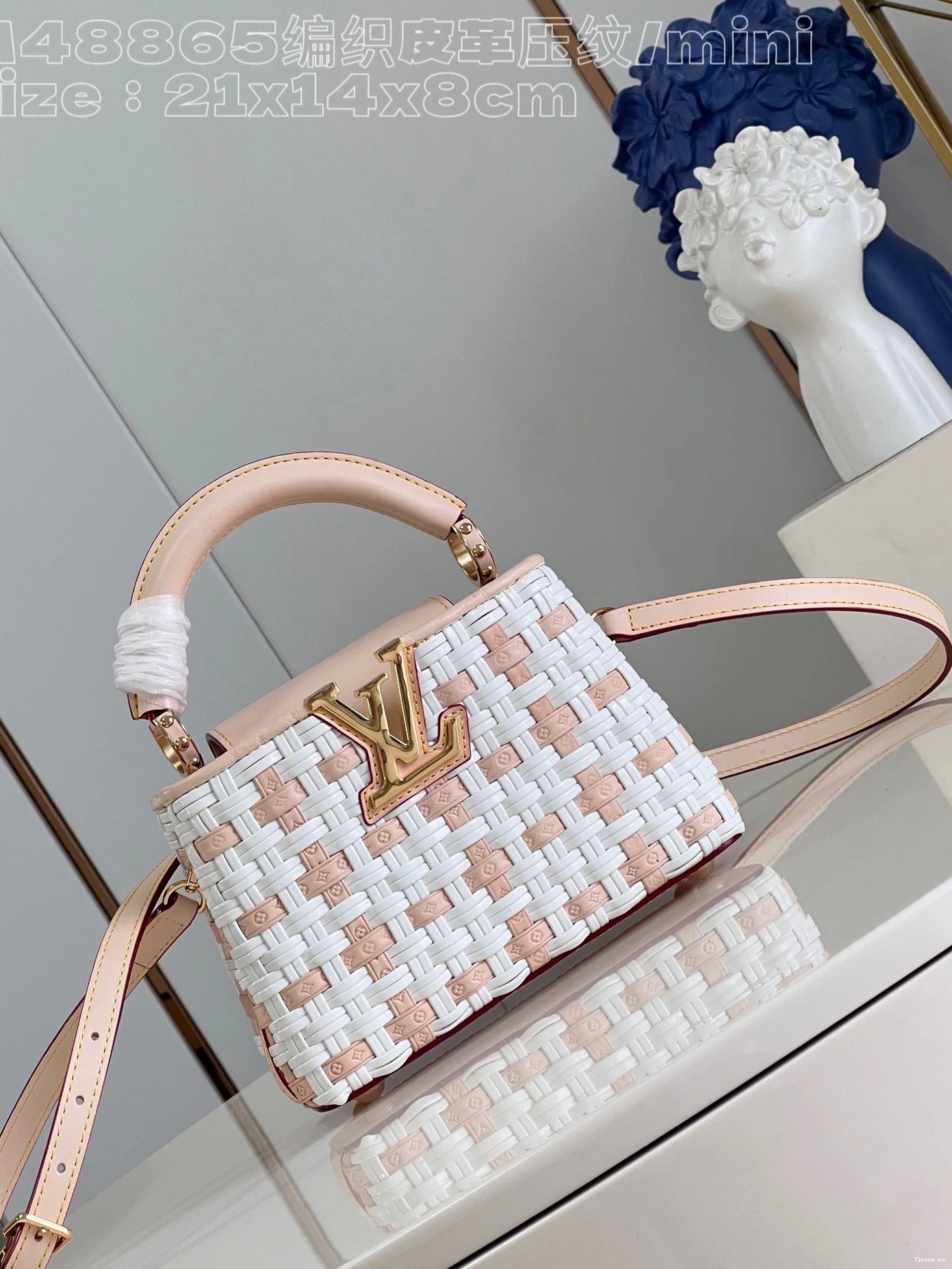 Affordable CAPUCINES VUITTON MINI-21*14*8CM LOUIS 0710